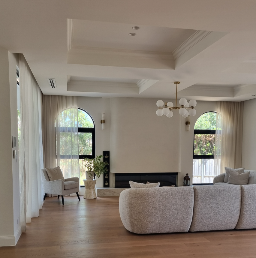Panel and vertical blinds